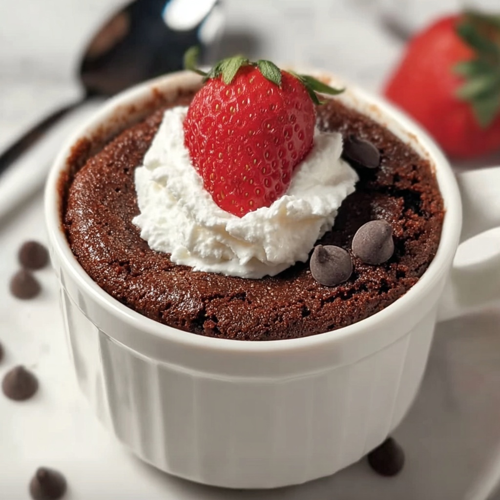 Chocolate Mug Cake Recipe - Recipe Image