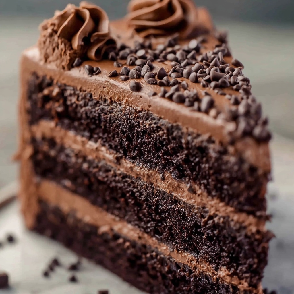 Double Chocolate Cake Recipe - Recipe Image