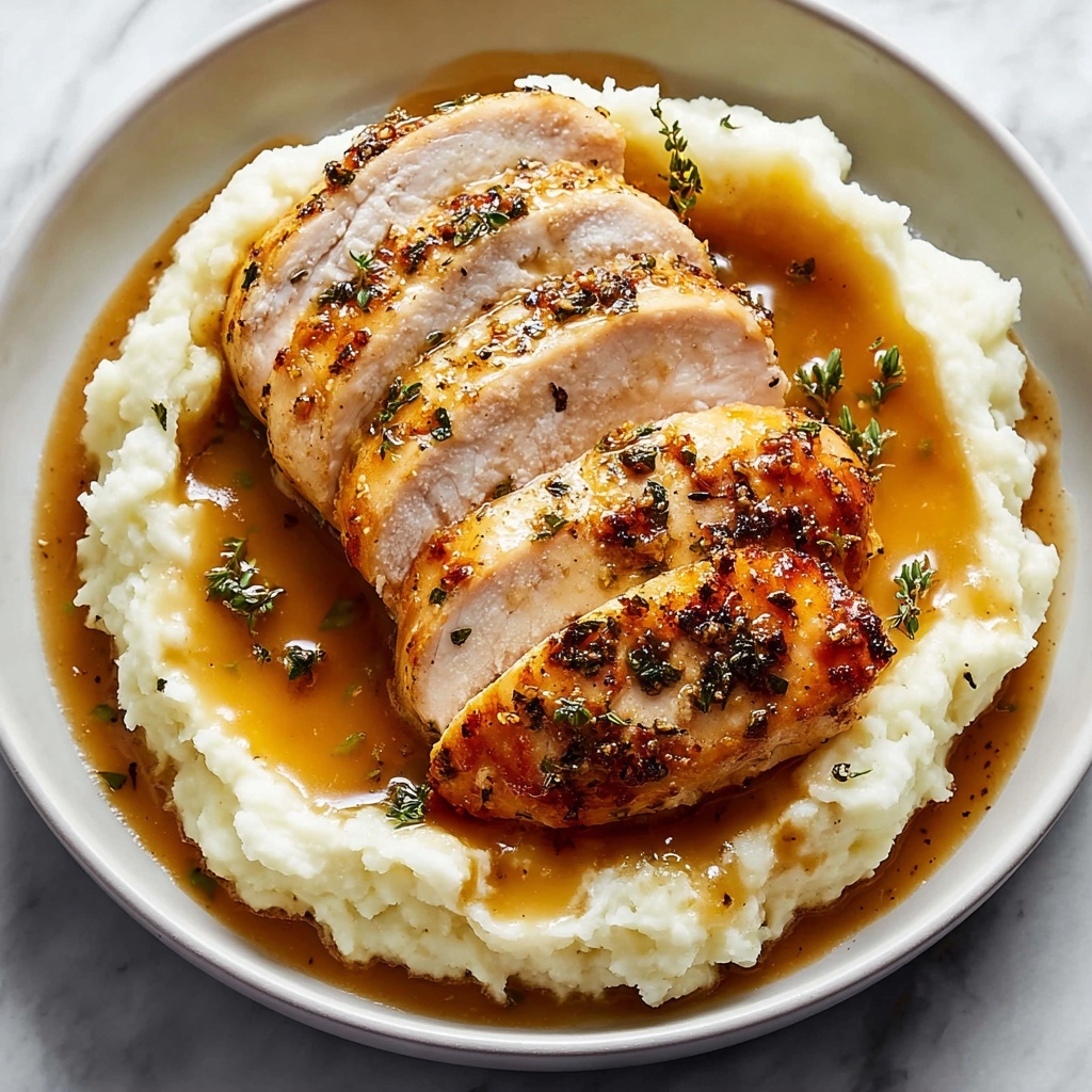 Pan-Roasted Chicken Breast with Apple Cider Vinegar Pan Sauce Recipe - Recipe Image