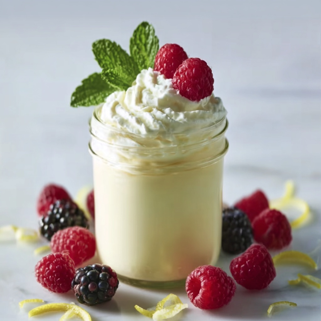 Lemon Whipped Greek Yogurt Recipe - Recipe Image