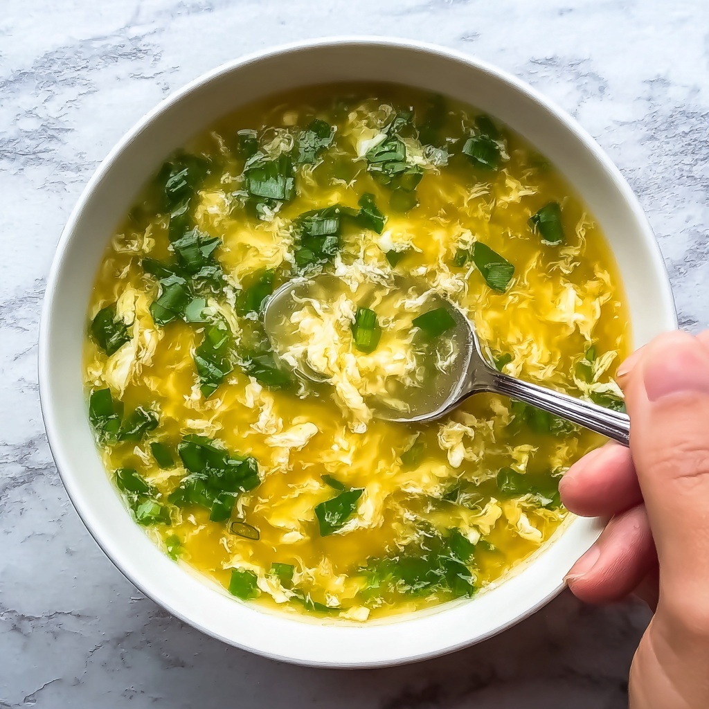 Easy Egg Drop Soup Recipe - Recipe Image