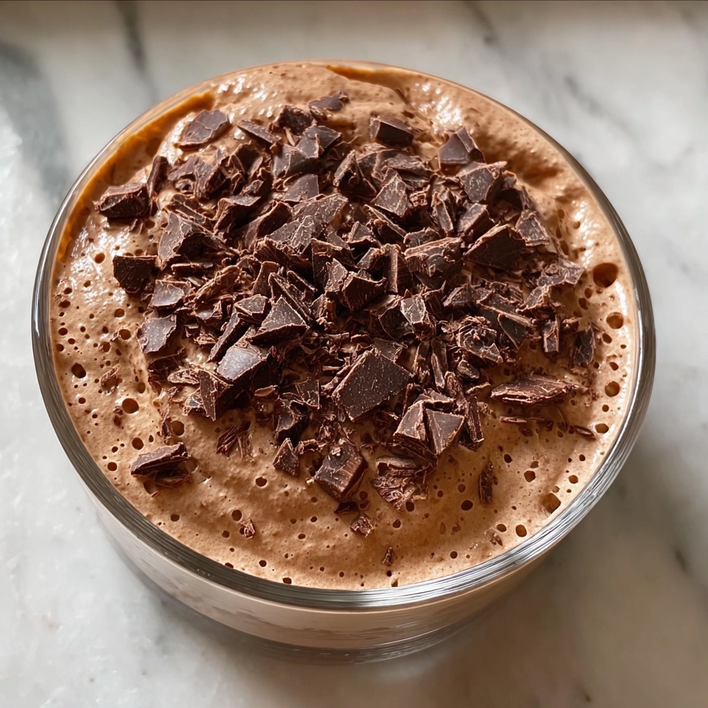 Protein Pudding with Chocolate or Vanilla Flavors and Toppings Recipe - Recipe Image