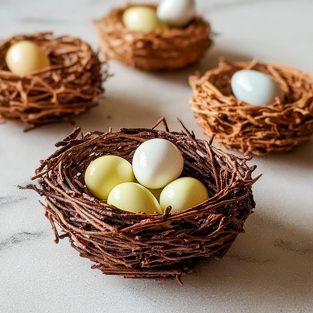 Easter Bird Nests Cookies Recipe - Recipe Image