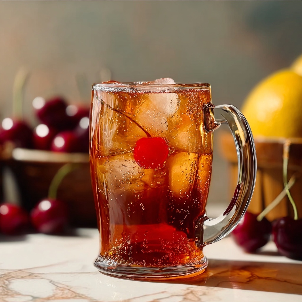 Cherry Pie Iced Tea Recipe - Recipe Image
