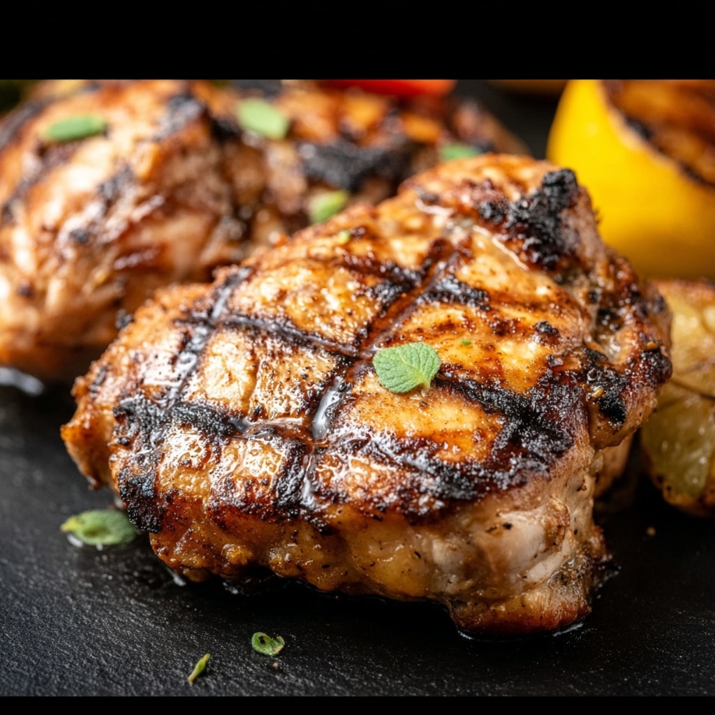 Marinated Grilled Chicken Recipe - Recipe Image