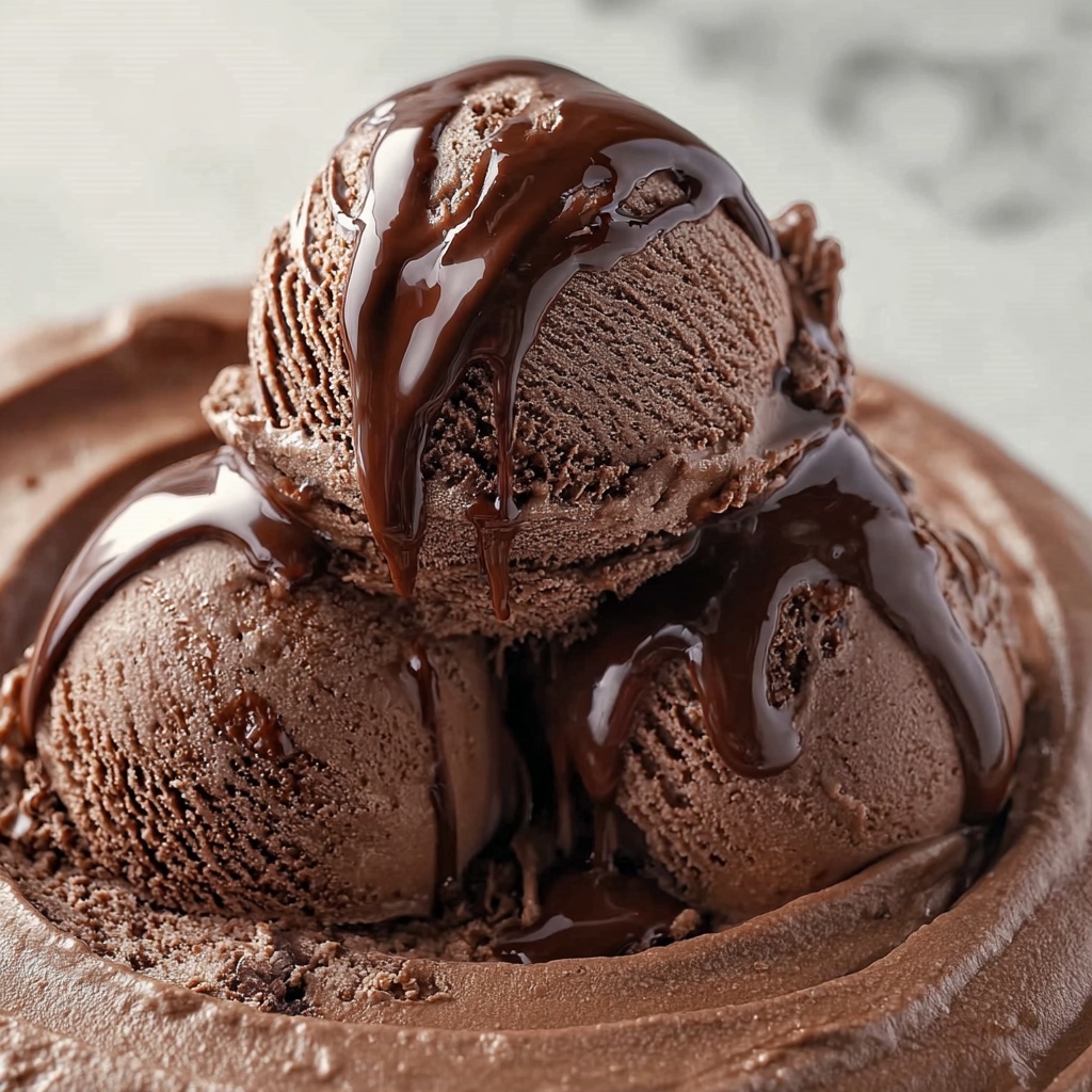 Homemade Chocolate Ice Cream Recipe - Recipe Image