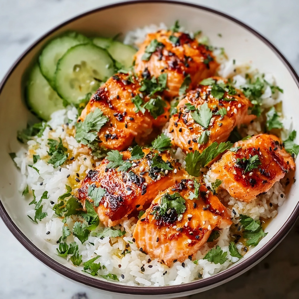 Sweet Chili Salmon Bowl Recipe - Recipe Image
