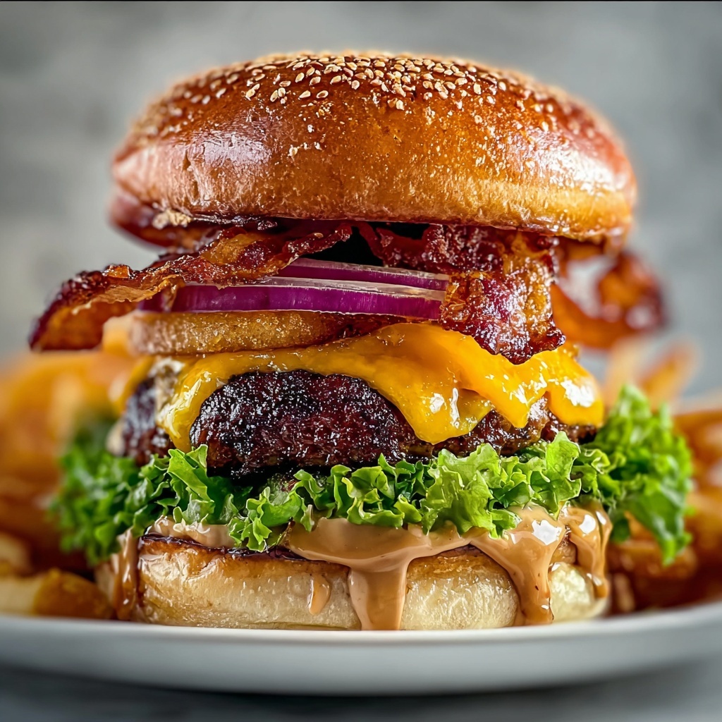 Hangover Burger Recipe - Recipe Image