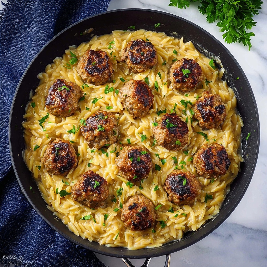 One Pan Chicken Meatballs in Marinara with Mozzarella Recipe - Recipe Image