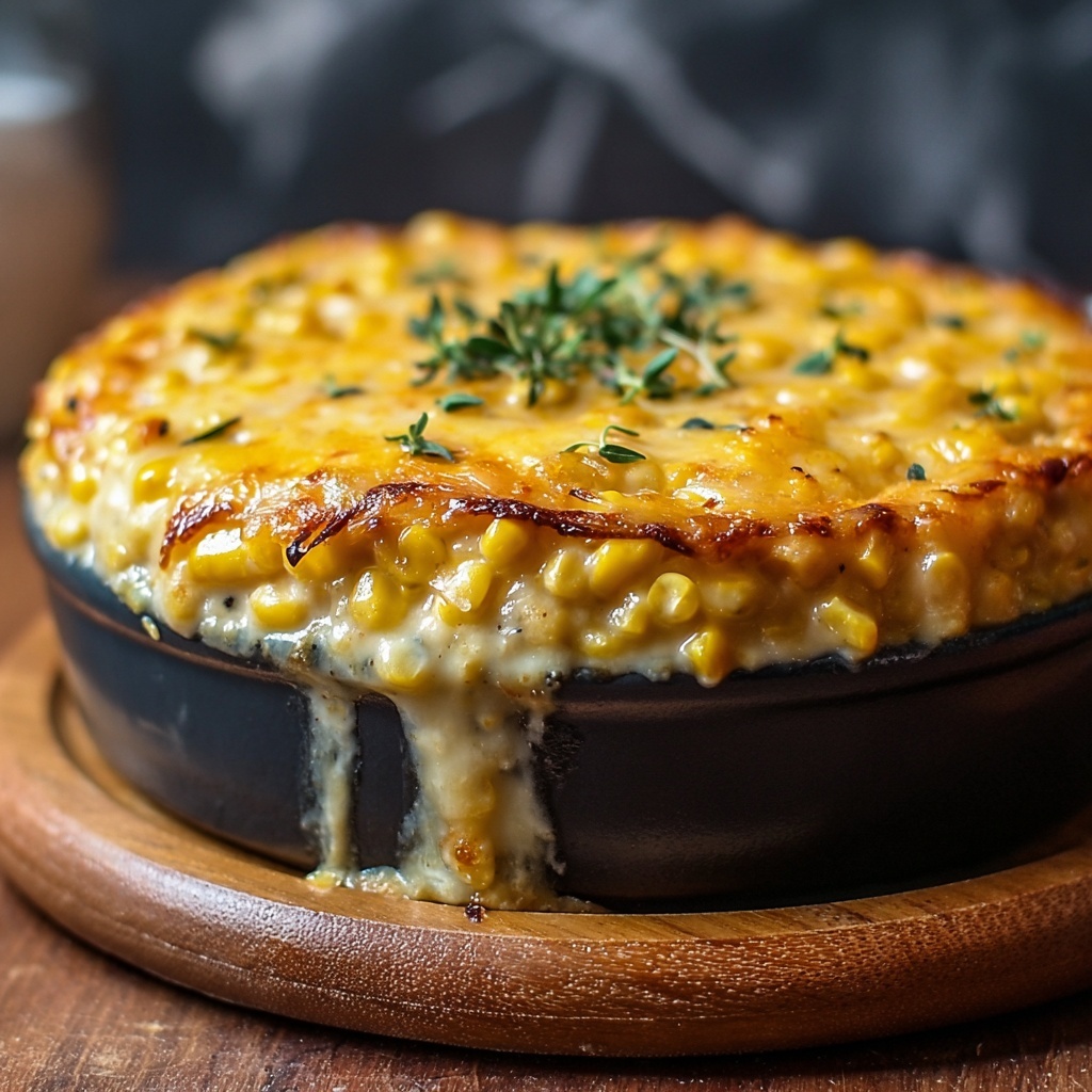 Cream Cheese Corn Casserole Recipe - Recipe Image