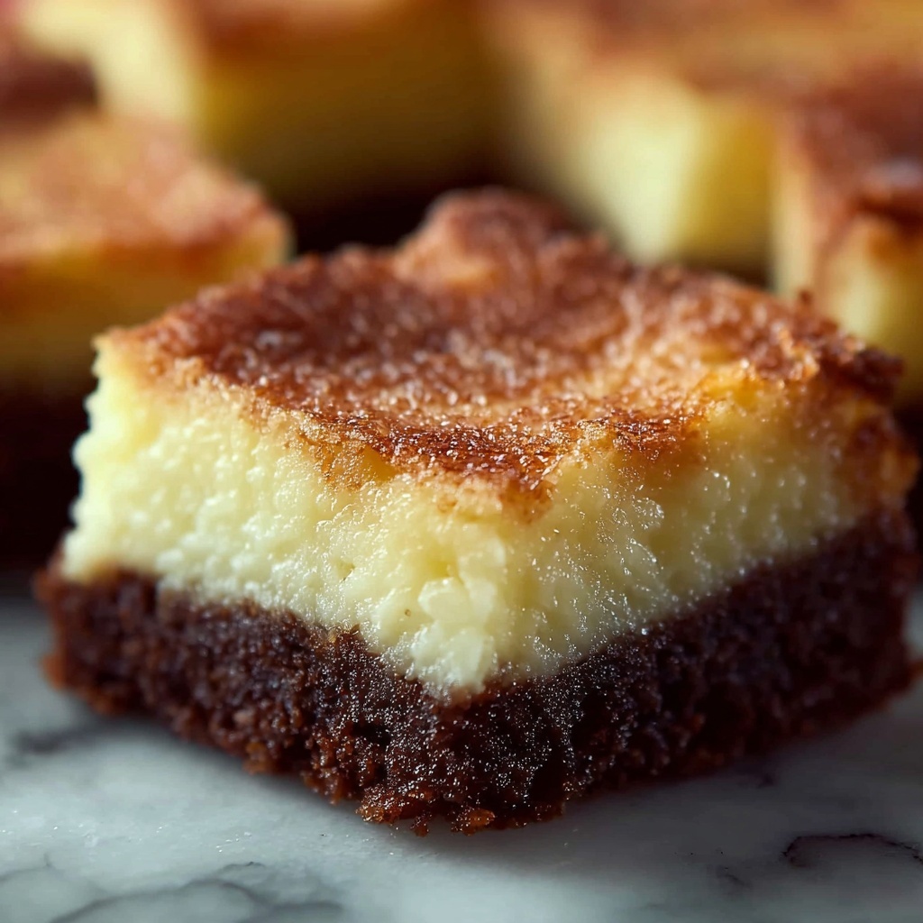 Gooey Butter Cream Cheese Cake Mix Bars Recipe - Recipe Image