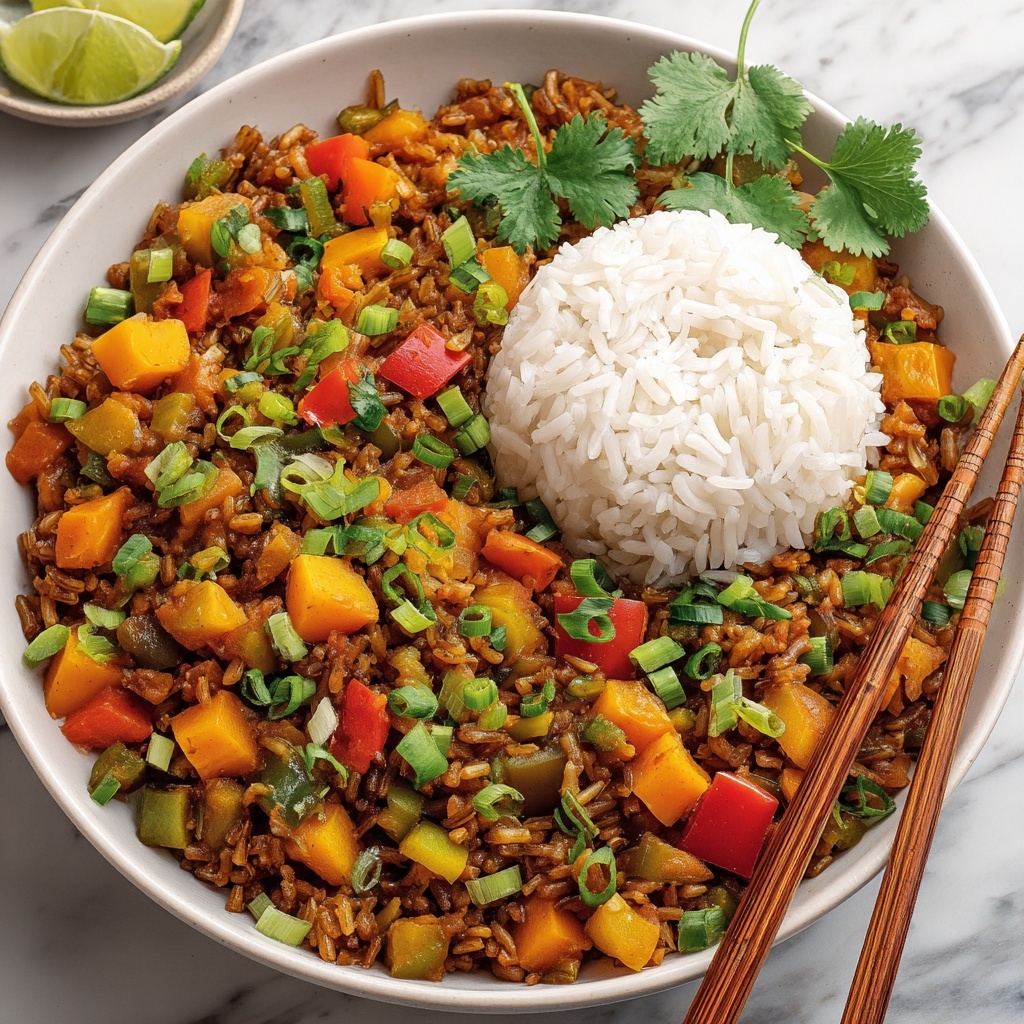 Vegetable Jambalaya with Rice Recipe - Recipe Image