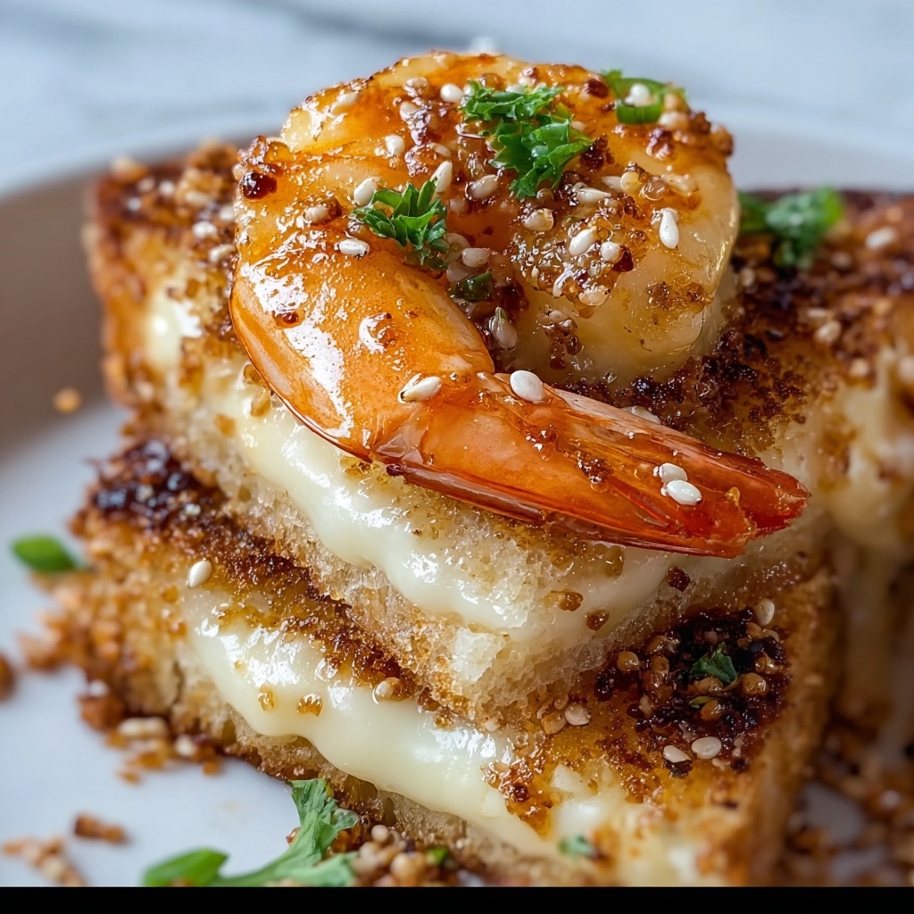 Sesame Crusted Prawn Toast Sliders Recipe - Recipe Image