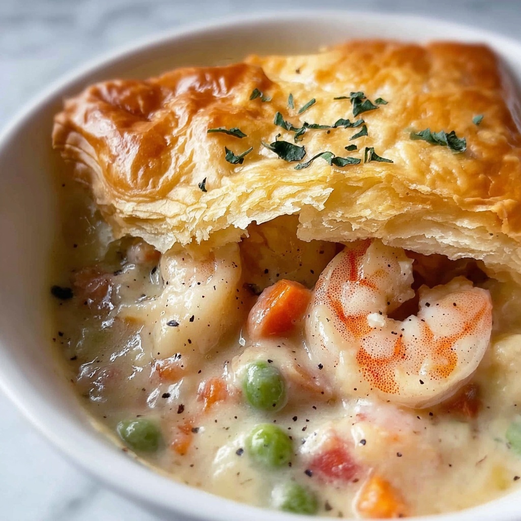 Cheddar Bay Biscuit Seafood Pot Pie Recipe - Recipe Image
