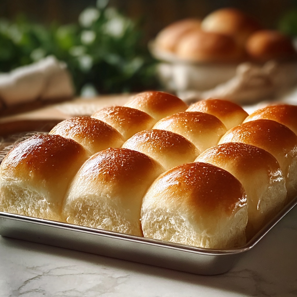 Big, Fluffy Yeast Rolls Recipe - Recipe Image