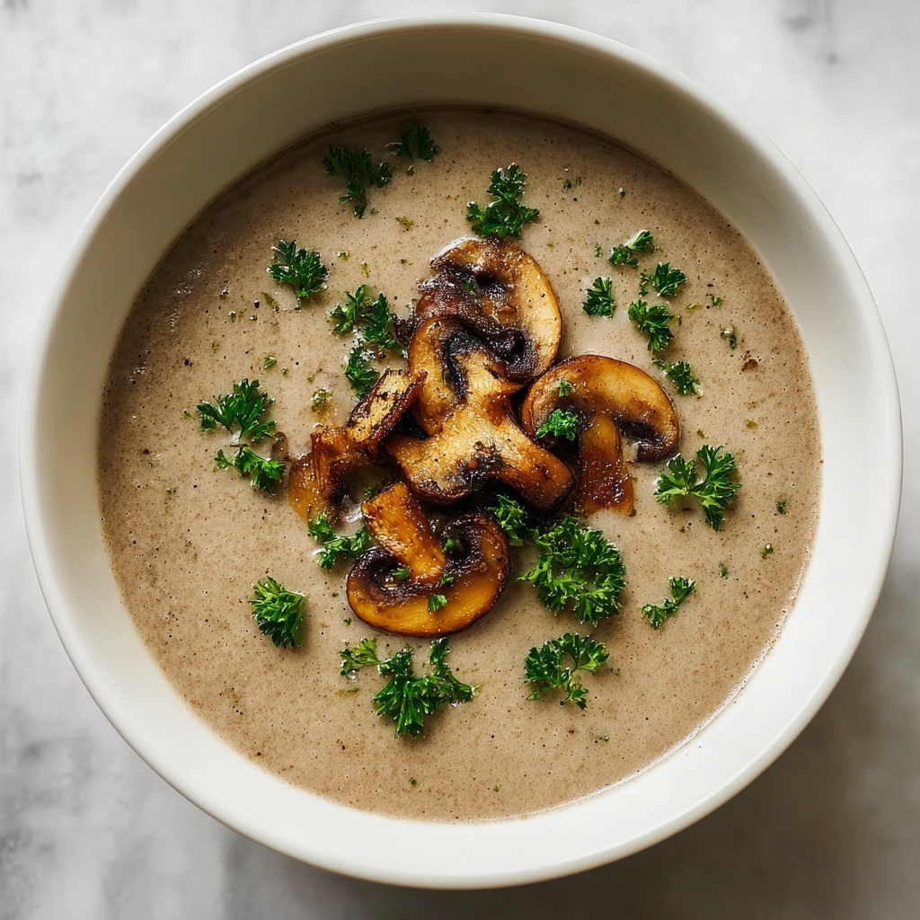 Cream of Mushroom Soup Recipe - Recipe Image