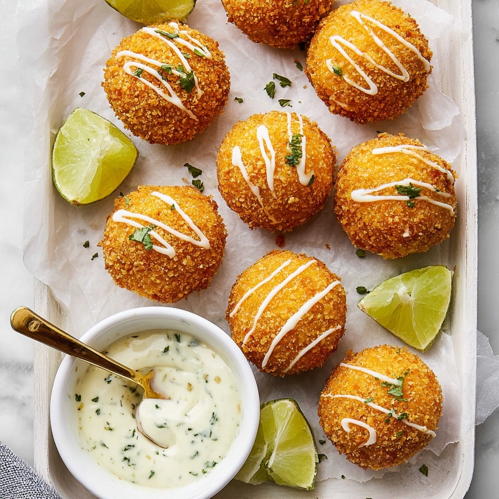 Air Fryer Mac and Cheese Balls Recipe - Recipe Image