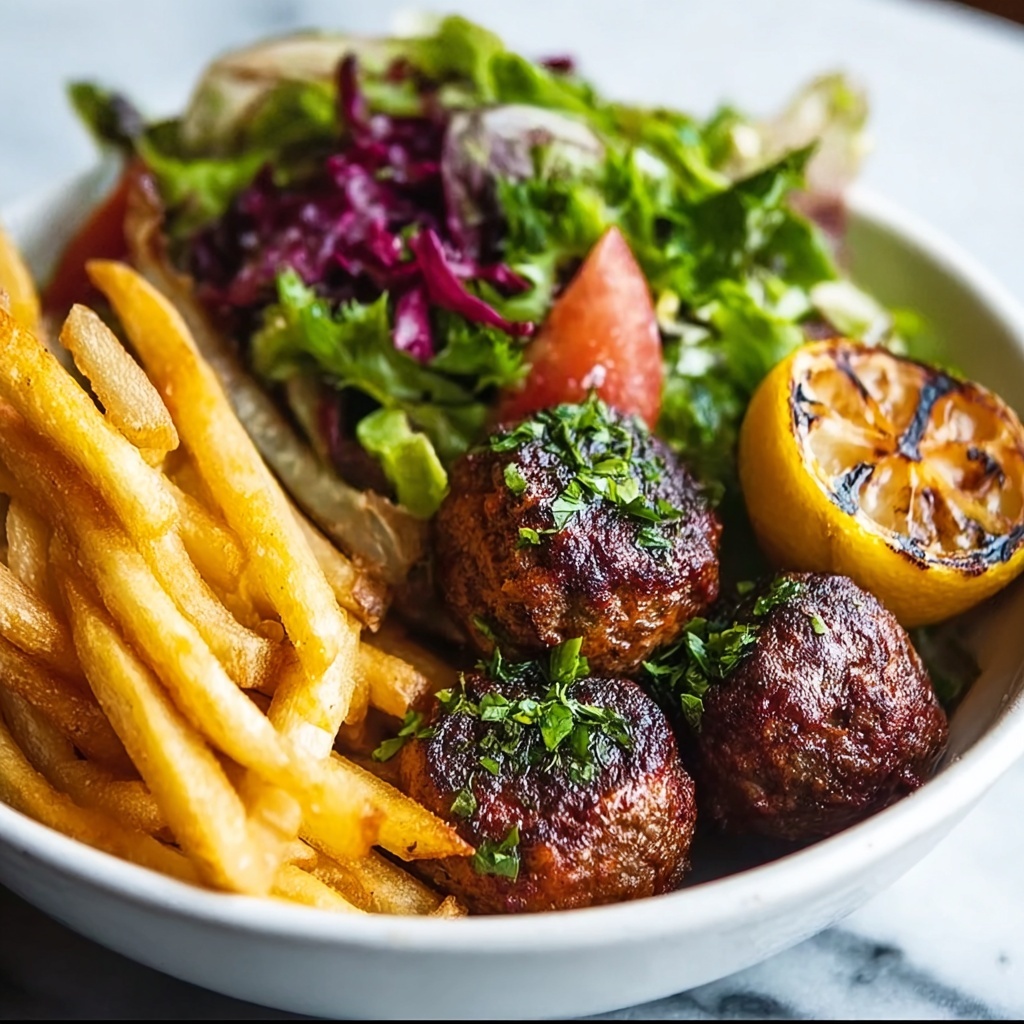 Meatballs, Crispy Fries, and Fresh Salad Dinner Pack Recipe - Recipe Image