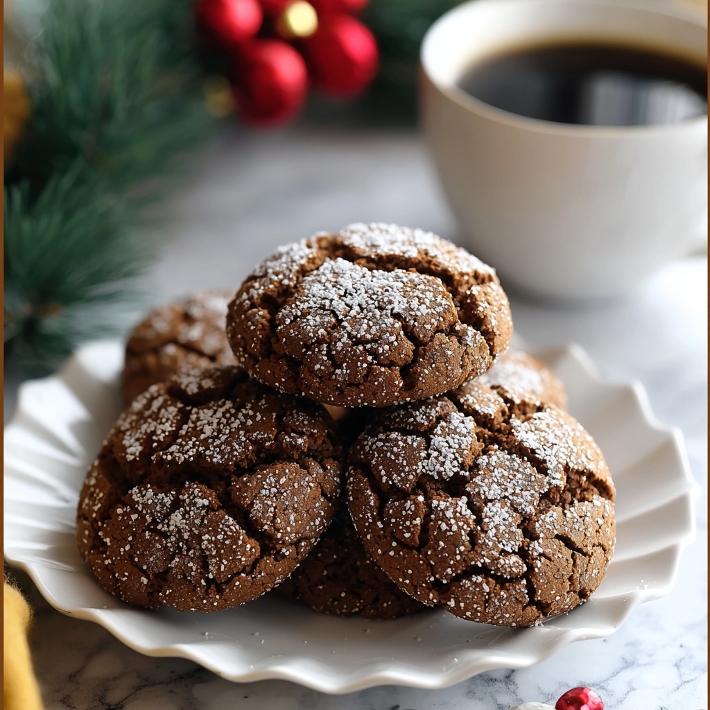 Soft Molasses Cookies Recipe - Recipe Image
