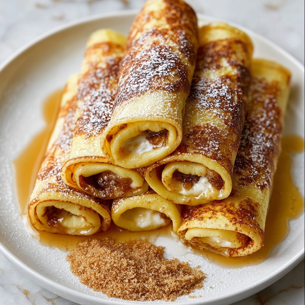 Cinnamon Roll French Toast Roll-Ups Recipe - Recipe Image