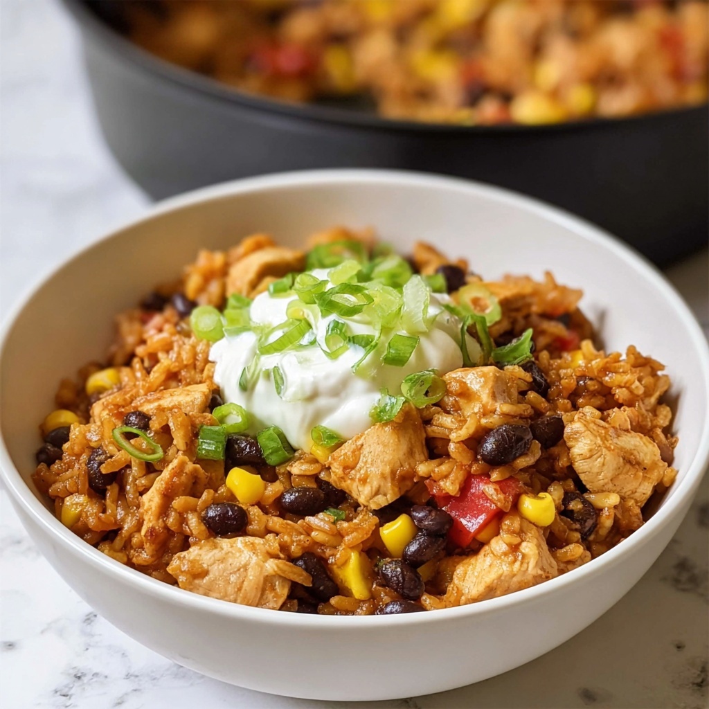 One Pot Wonder Chicken Enchilada Bowls Recipe - Recipe Image
