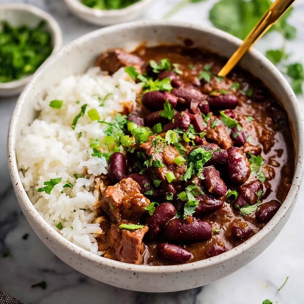 Louisiana Red Beans and Rice Recipe - Recipe Image