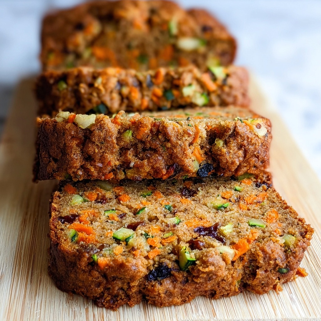 Spiced Zucchini Carrot Bread Recipe - Recipe Image