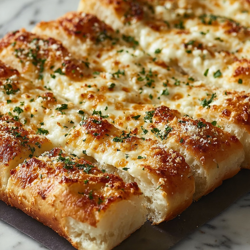 Garlic Parmesan Breadsticks Recipe - Recipe Image