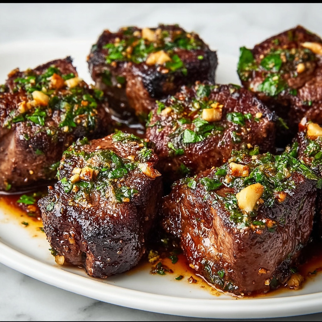 Garlic Steak Bites Recipe - Recipe Image