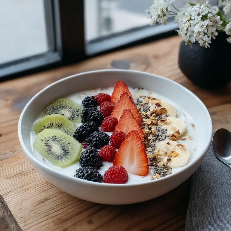 Breakfast Fruit Salad with Fresh Mint Recipe
