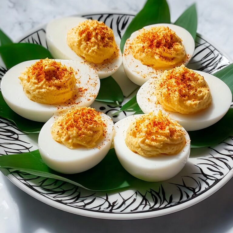 Deviled Egg Tulips Recipe