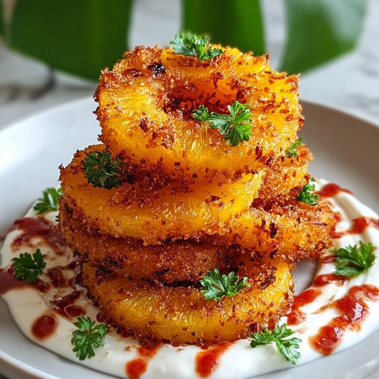 Fried Pineapple Rings Snack: A Deliciously Sweet Treat Recipe