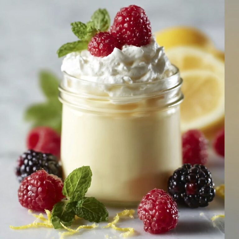 Lemon Whipped Greek Yogurt Recipe