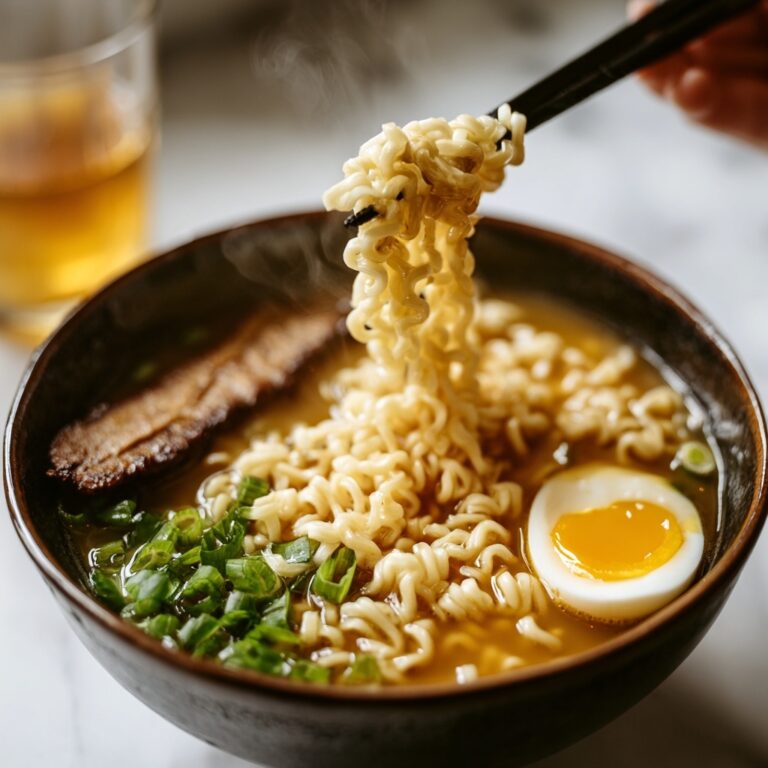 Homemade Ramen with Flavorful Broth Recipe
