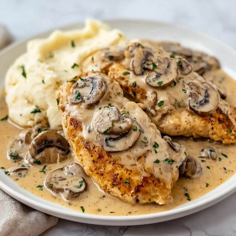 Creamy Mushroom Chicken Recipe