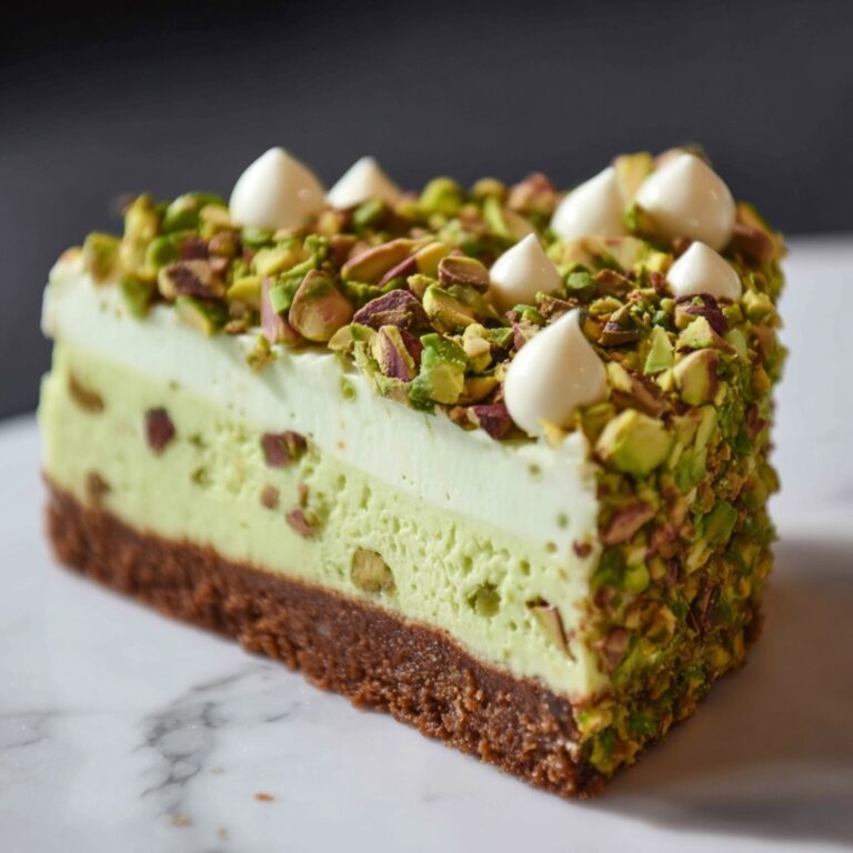 Decadent Pistachio Cream Cheesecake Recipe