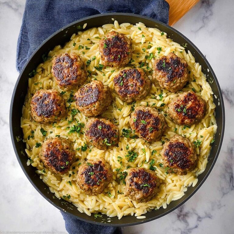 One Pan Chicken Meatballs in Marinara with Mozzarella Recipe