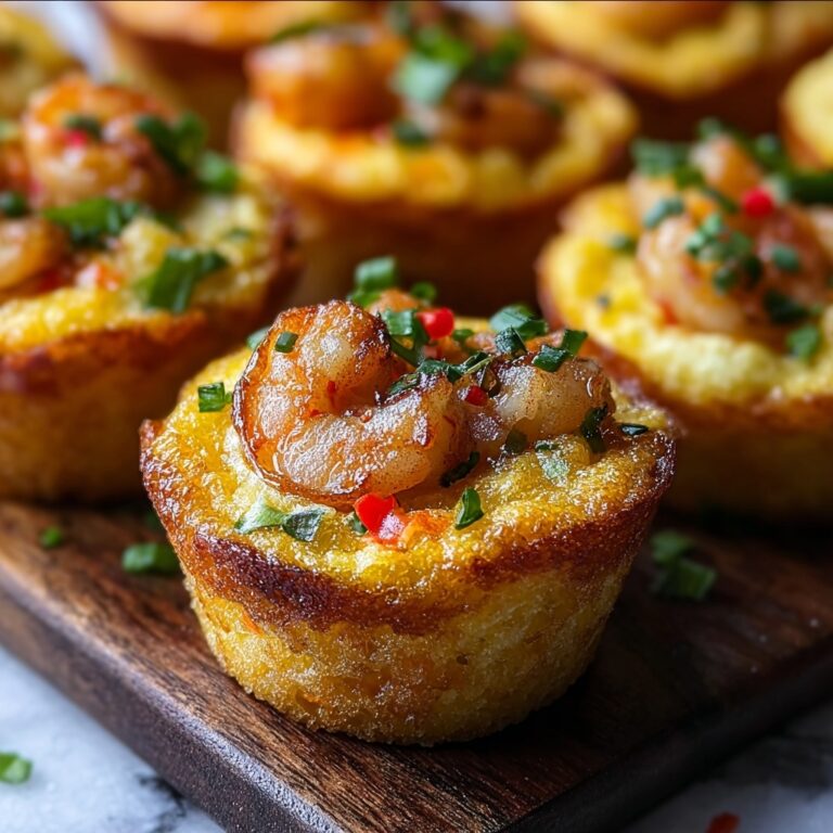 Mini Deviled Crab Cornbread Muffins Recipe