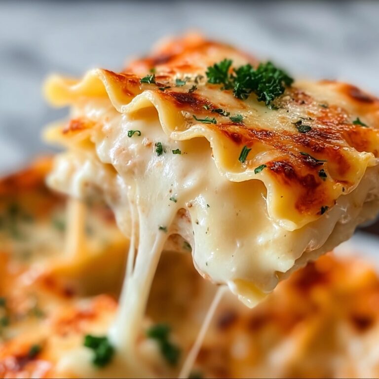 Garlic Chicken Lasagna Twirls Recipe