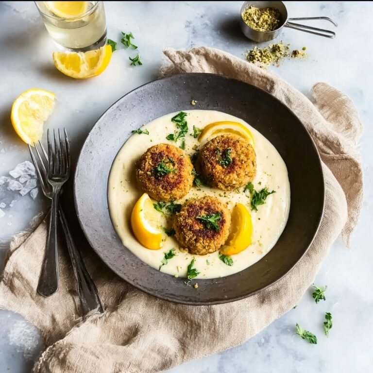 Easy Chickpea Patties with Lemon Garlic Aioli Recipe