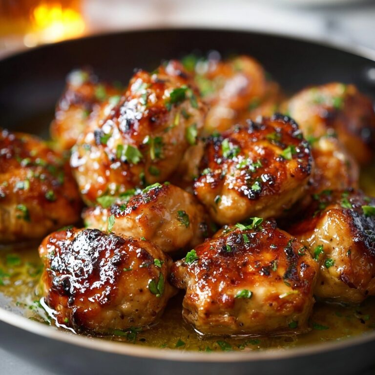15-Minute Garlic Butter Chicken Bites Recipe