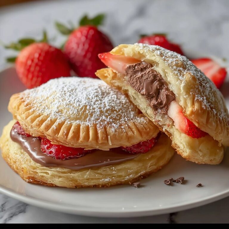 Strawberry Nutella Hand Pies Recipe