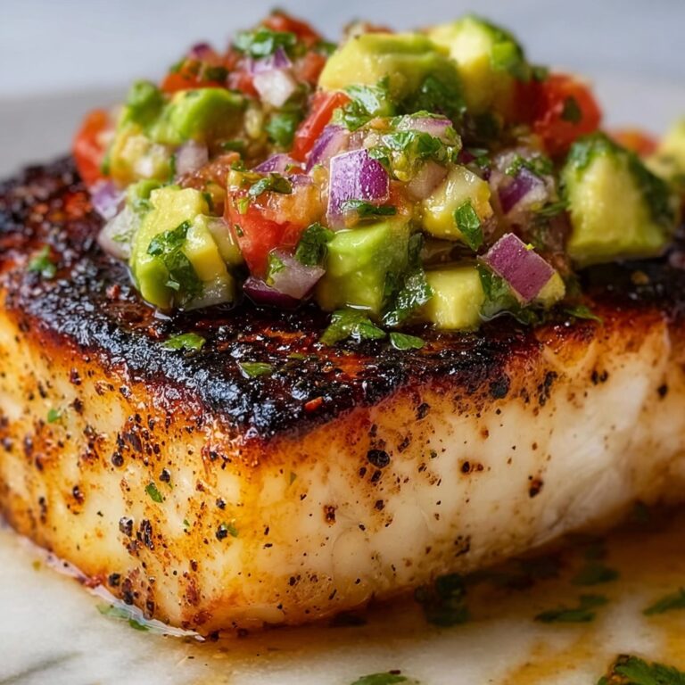 Coconut Lime Fish with Avocado Salsa Recipe