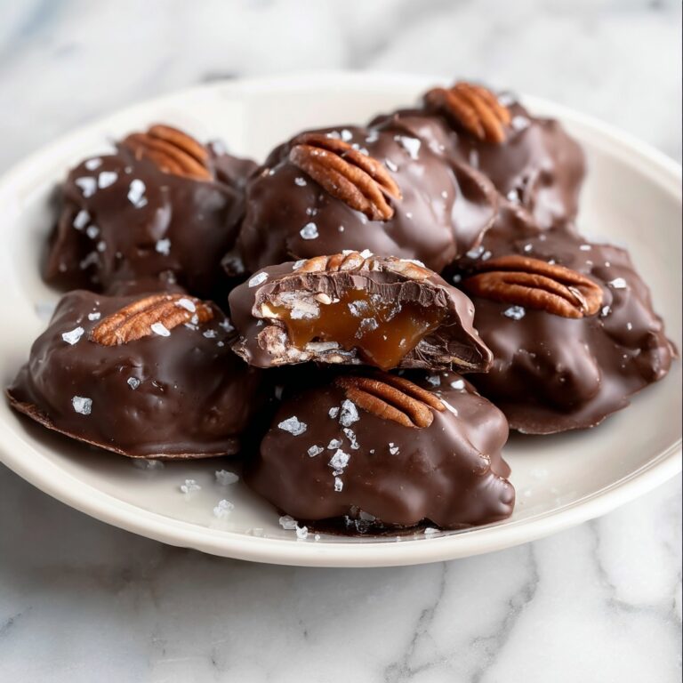 Homemade Chocolate Turtles Recipe