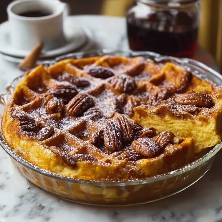 Capirotada with Extra Pecans and Raisins Recipe