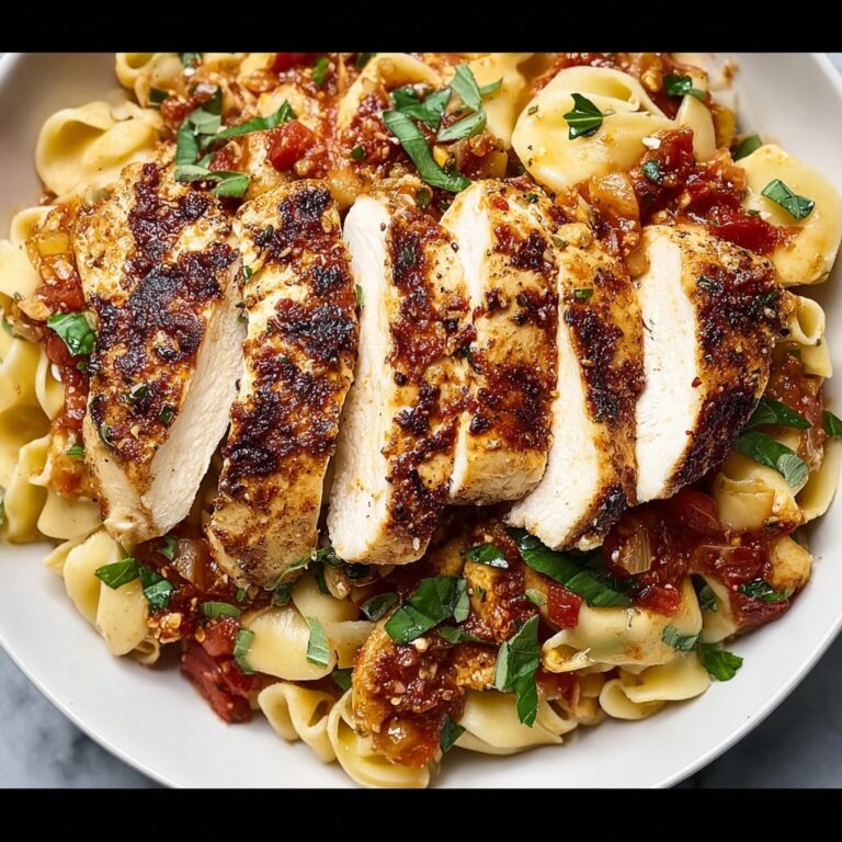 Creamy Chicken Boscaiola Pasta Recipe