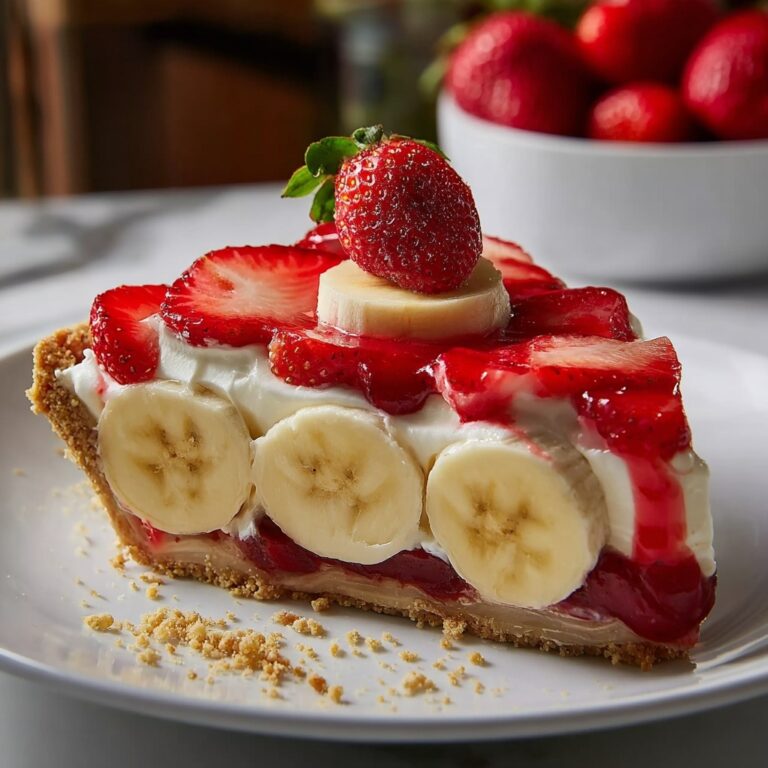 Banana-Strawberry Cheesecake Fantasy Recipe