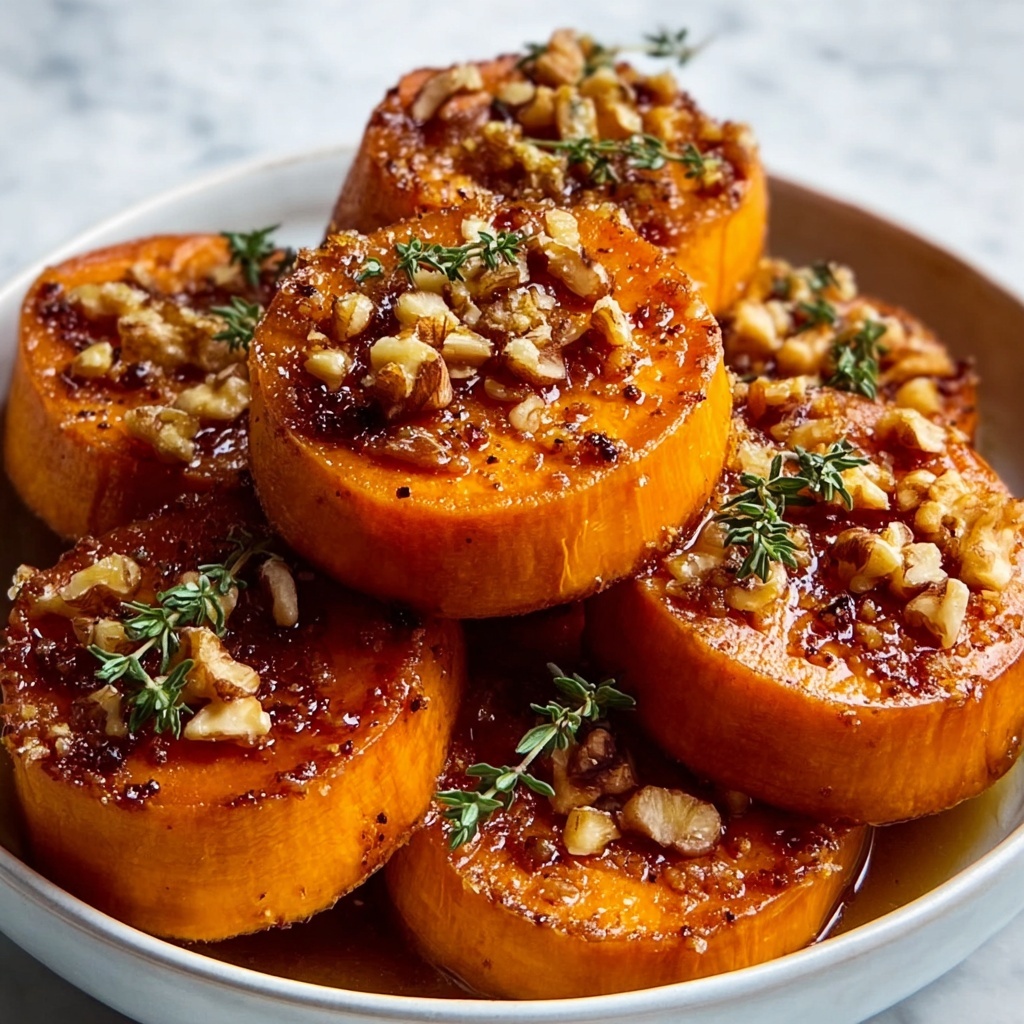 Walnut Maple Roasted Sweet Potatoes Recipe - Recipe Image