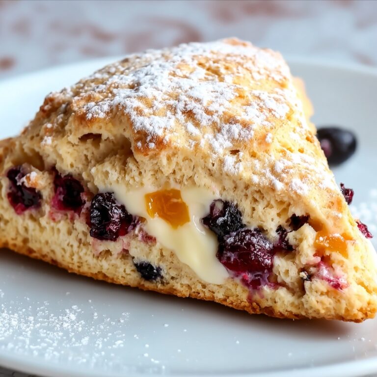 Cranberry Orange Sour Cream Scones Recipe