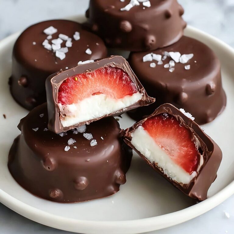 Chocolate Covered Strawberry Frozen Yogurt Bites Recipe